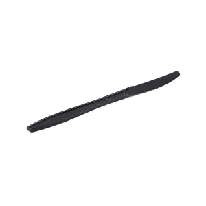 1000 Pieces Plastic Heavy Duty Black Knife