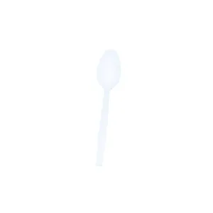1000 Pieces Plastic Heavy Duty White Spoon
