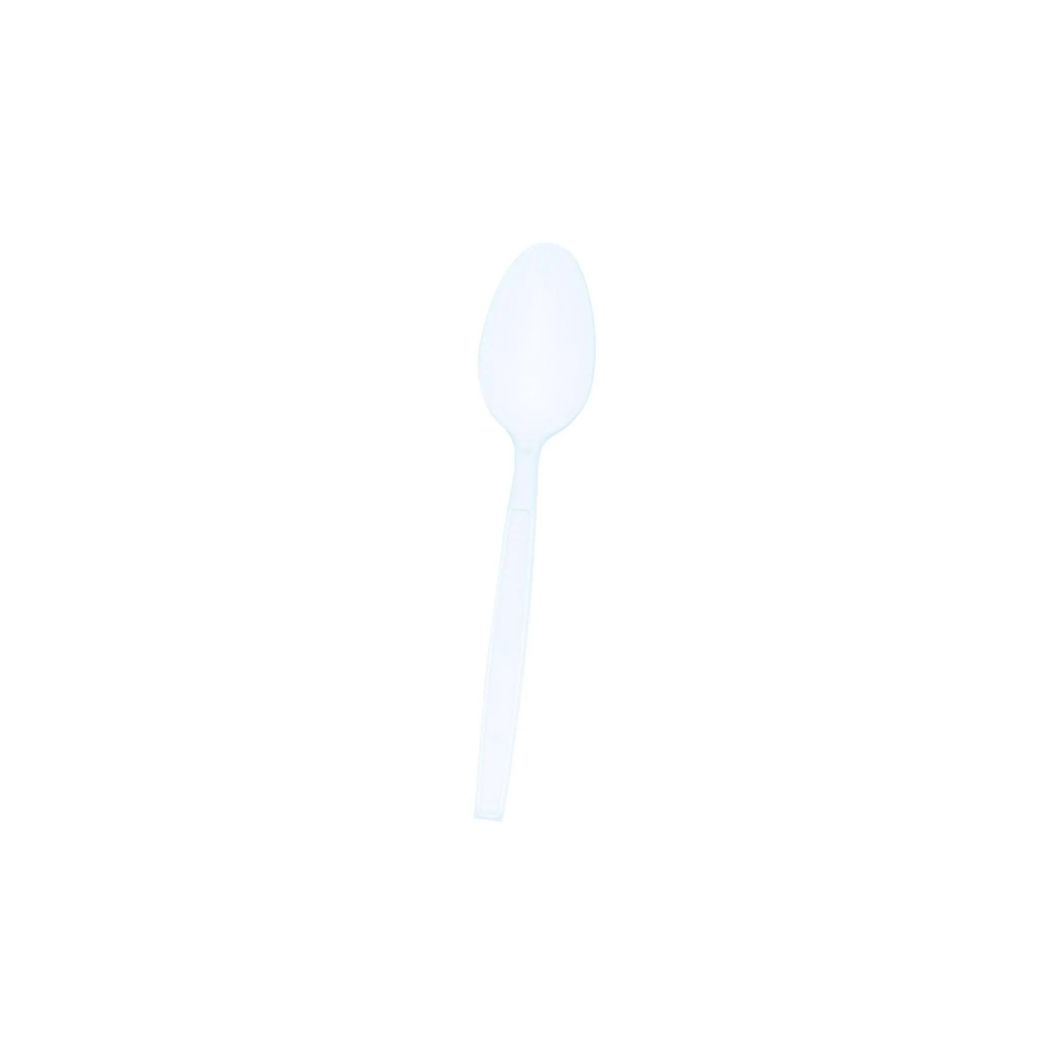 1000 Pieces Plastic Heavy Duty White Spoon