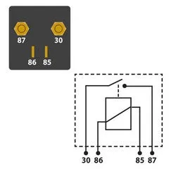 24V 60A 4 Pin Heavy Duty Normally Open Relay