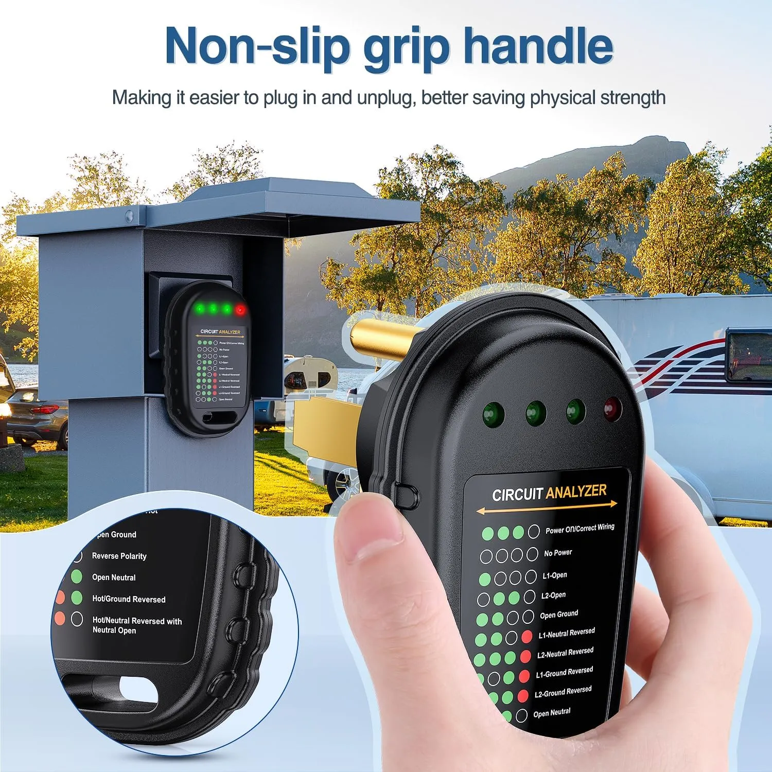 50AMP RV Circuit Tester
