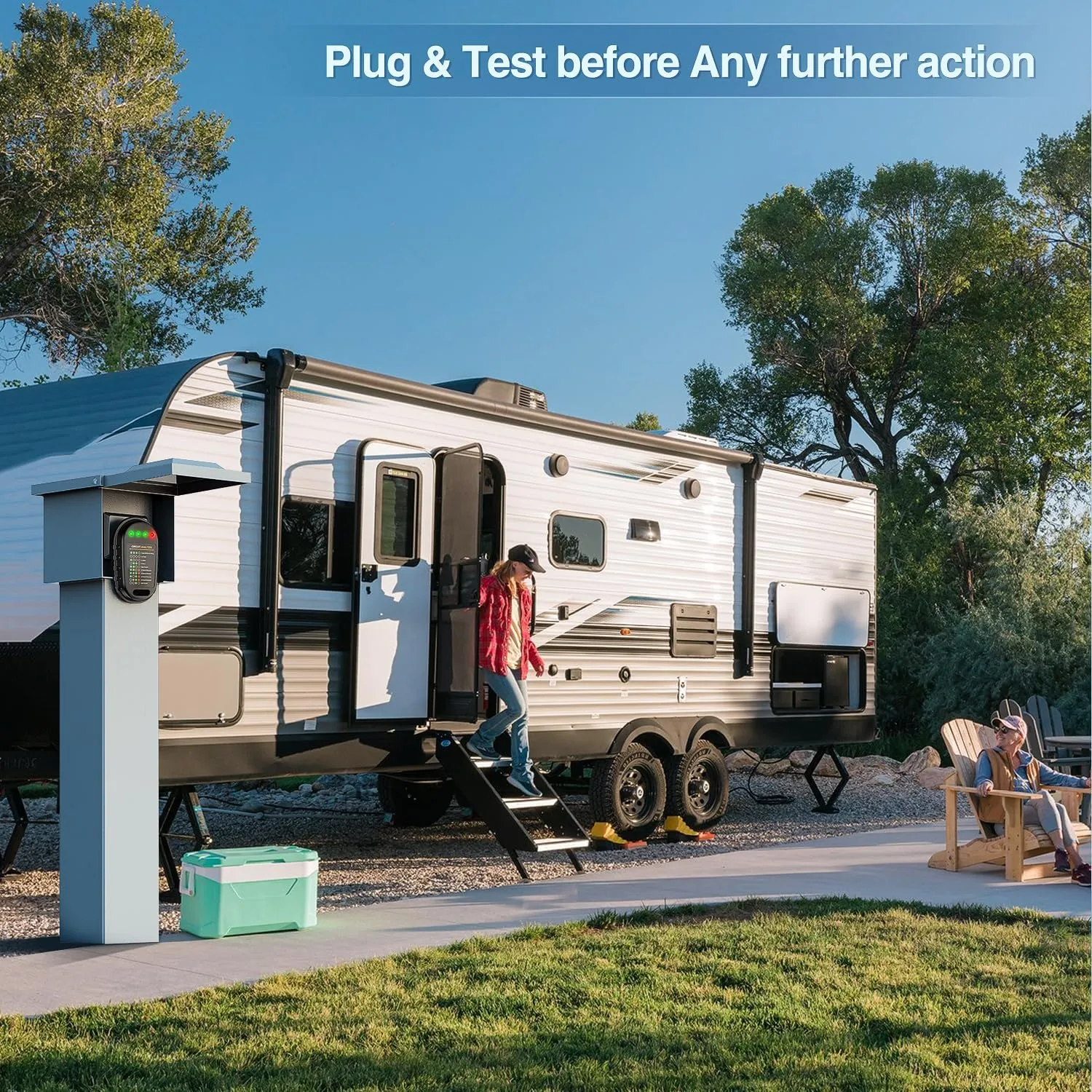50AMP RV Circuit Tester