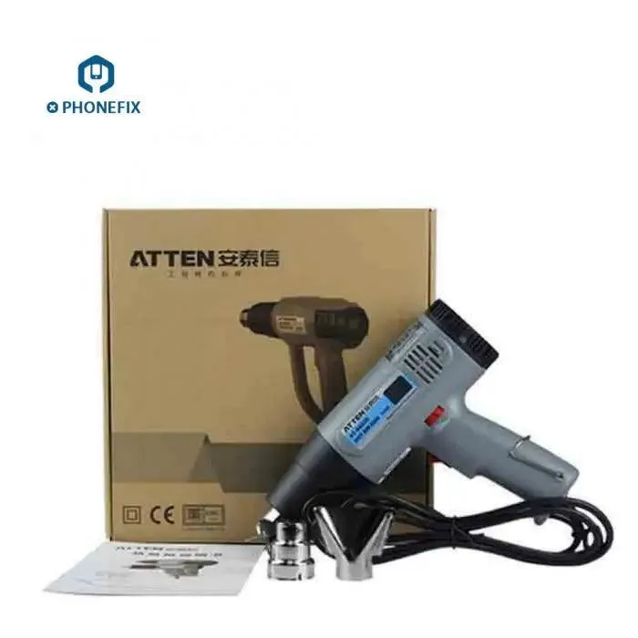 Atten AT-A822D AT-A860D Controlled Heat Hot Air Gun Variable Temp