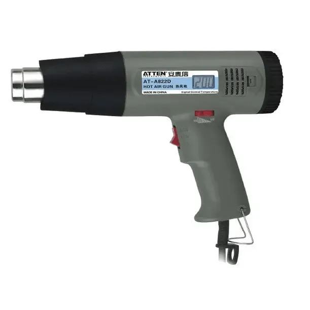Atten AT-A822D AT-A860D Controlled Heat Hot Air Gun Variable Temp