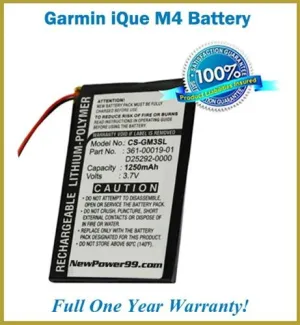 Battery For The Garmin iQue M4