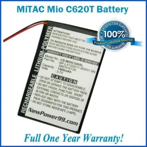 Battery Replacement Kit For MIO C620T