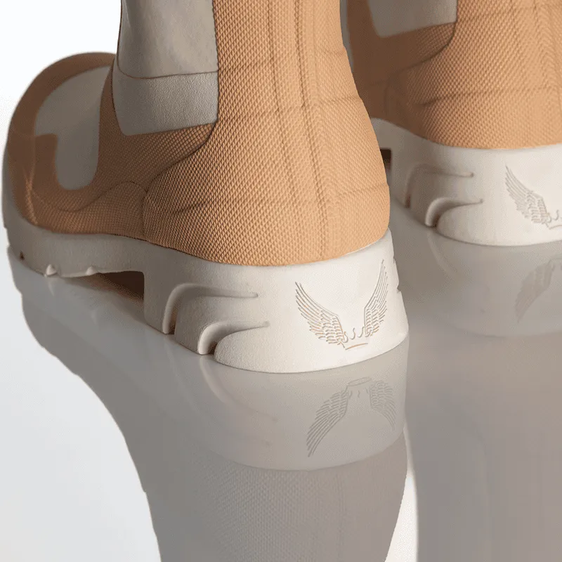 B.E.I.G.E. - All-Weather Boots - Natural Rubber