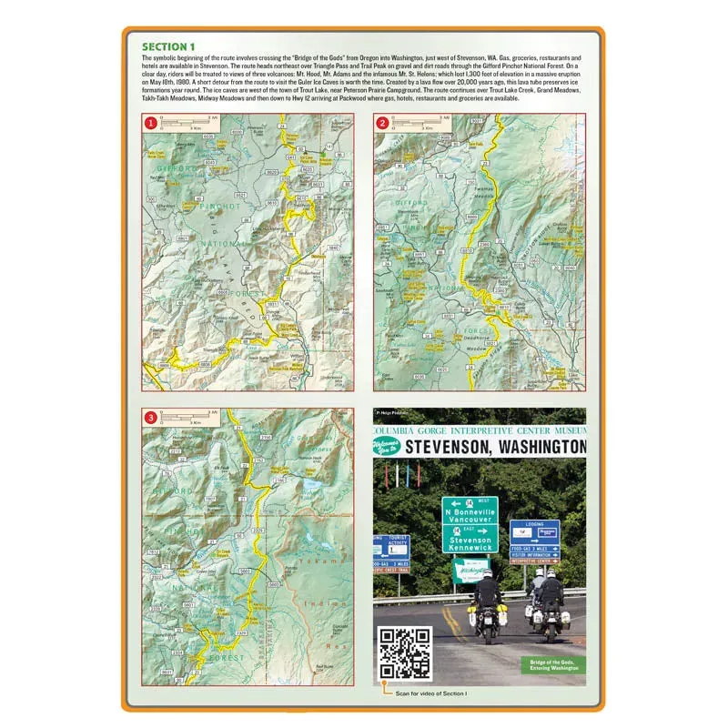 Butler Maps | Washington Backcountry Discovery Route (WABDR) Map