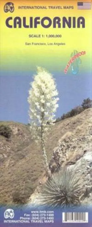California Road Map (1st Edition) by ITMB (2013)