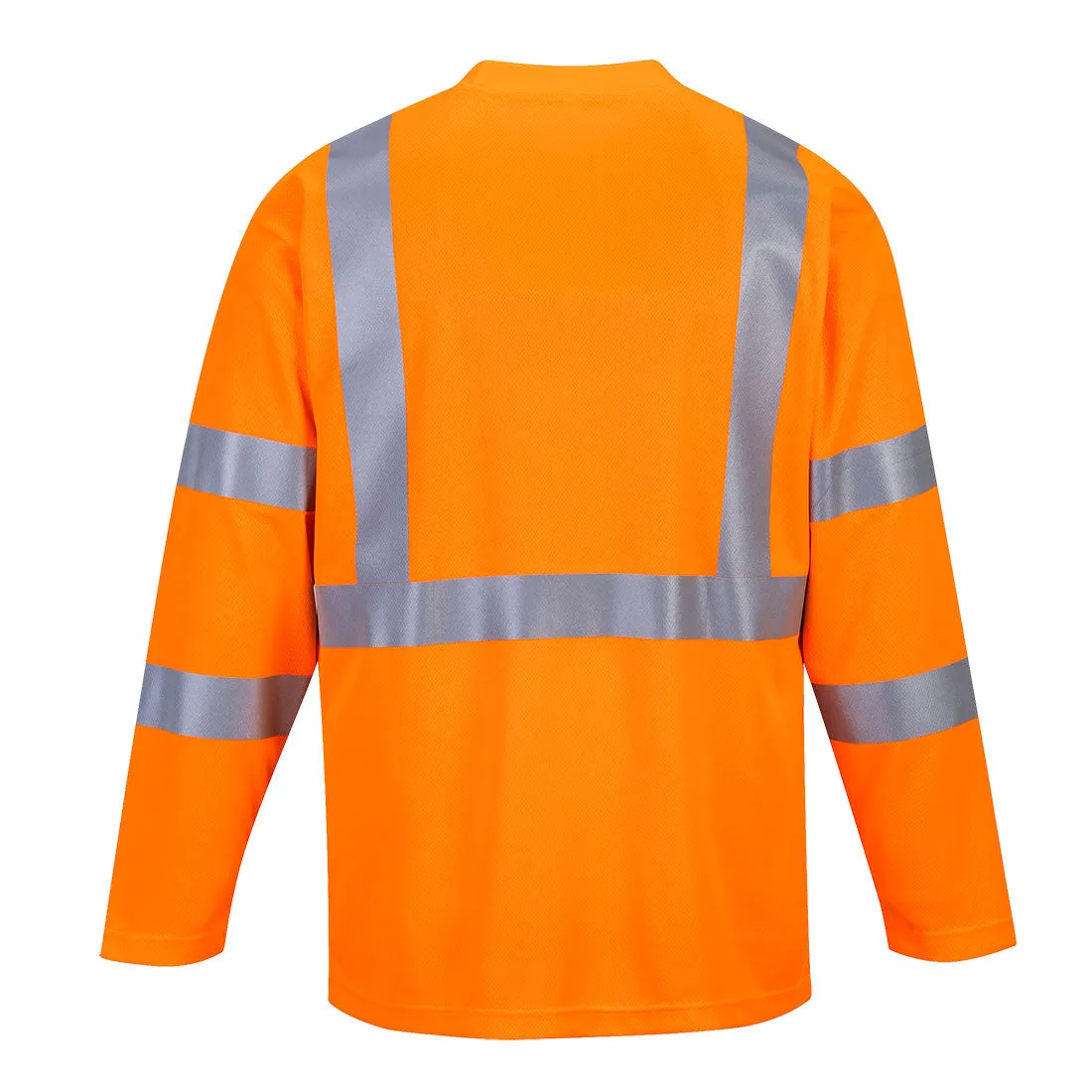 Class 3 Long Sleeve Safety Shirt Hi-Vis Moisture Wicking