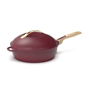 Cookut Lightweight Non-Stick Ruby Fabulous Pan, 28cm, BPA-Free