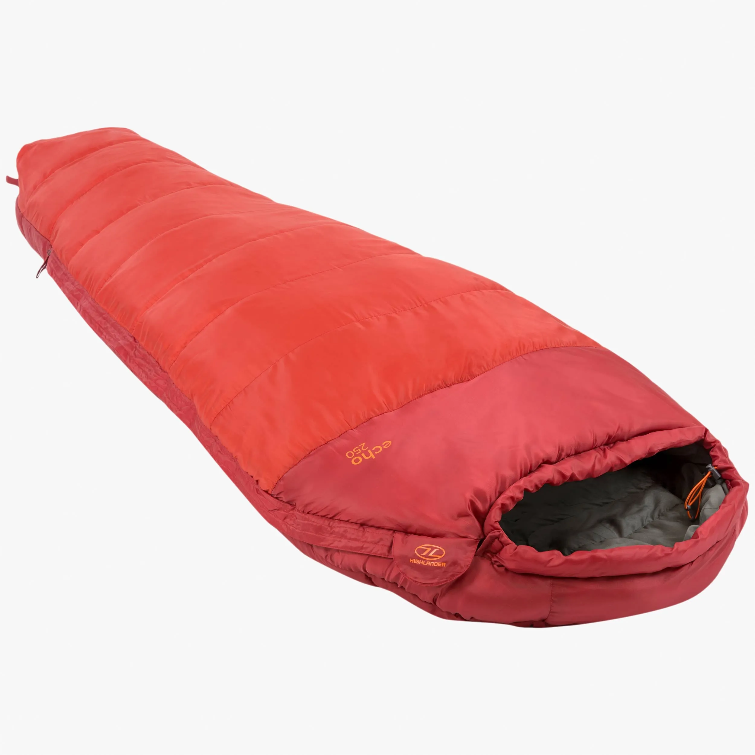 Echo 250 Mummy Sleeping Bag, Red