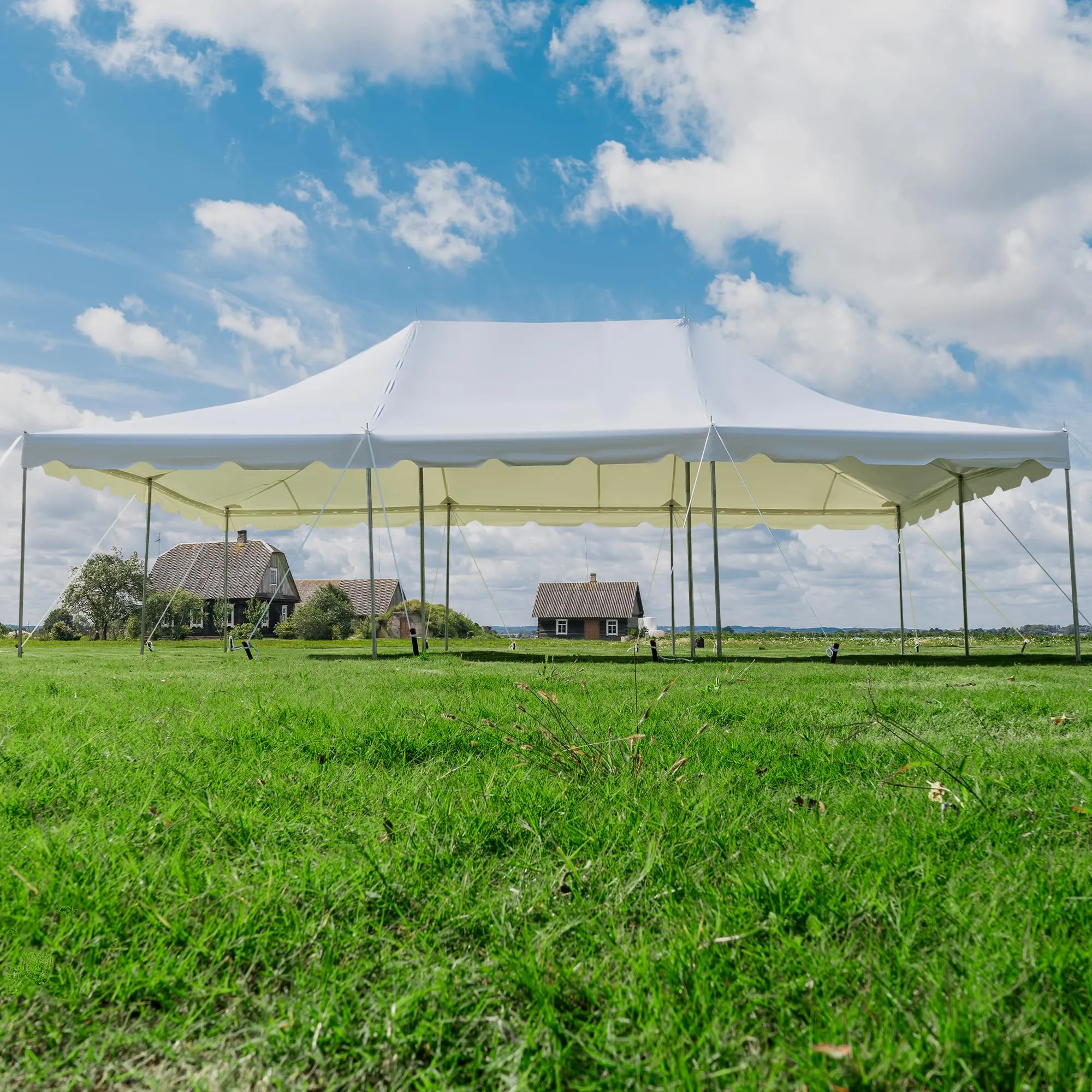 EROMMY 20x30 Canopy Pole Tent