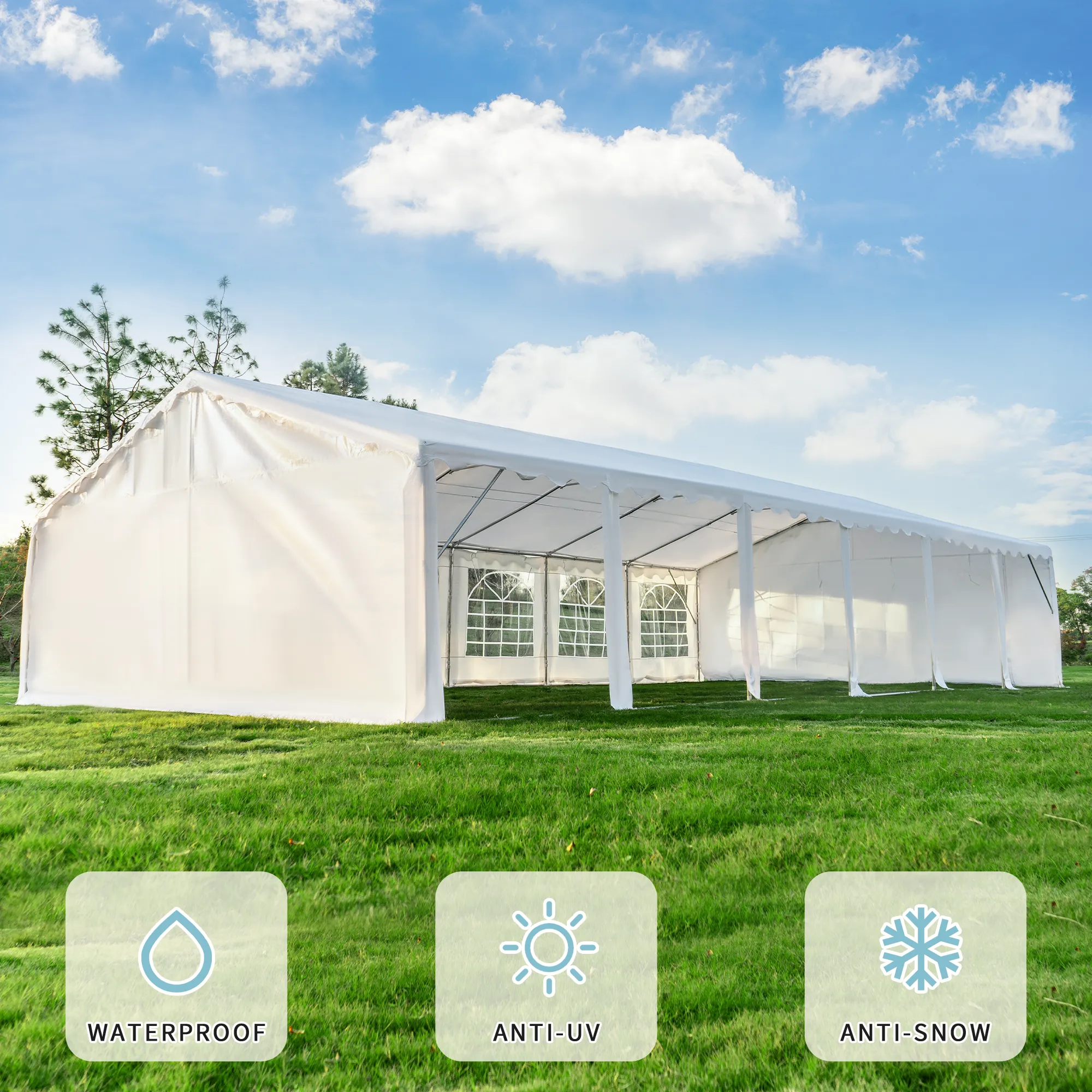 EROMMY 20x40 Party Tent