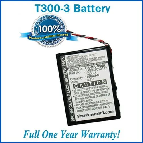 Extended Life Battery For Magellan - T300-3