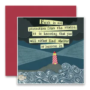 Find Shelter Greeting Card