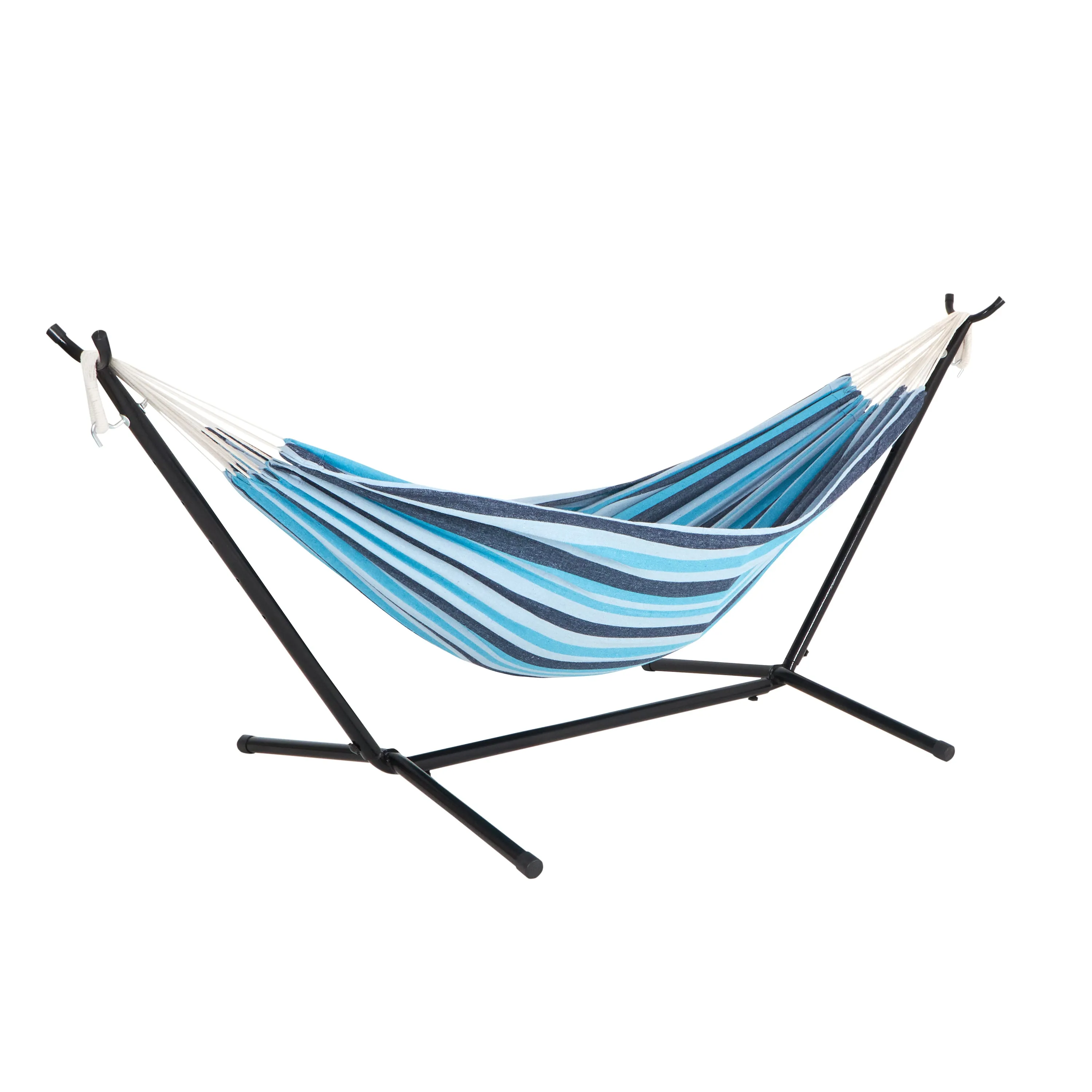 Hammock & Built-in Stand w/ Carrying Case & Hanging Hardware | 60-in. Wide | 400 Lb. Capacity