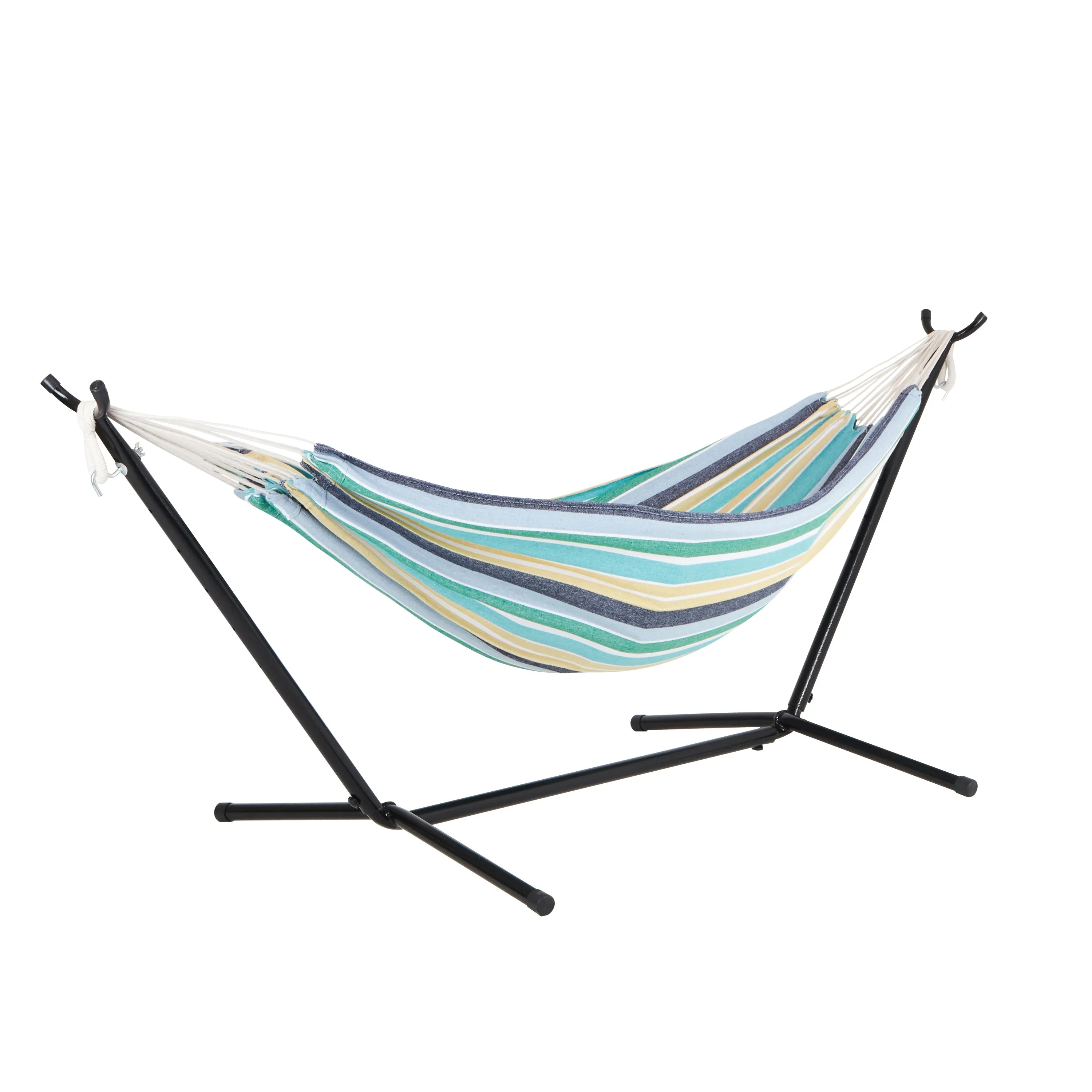 Hammock & Built-in Stand w/ Carrying Case & Hanging Hardware | 60-in. Wide | 400 Lb. Capacity