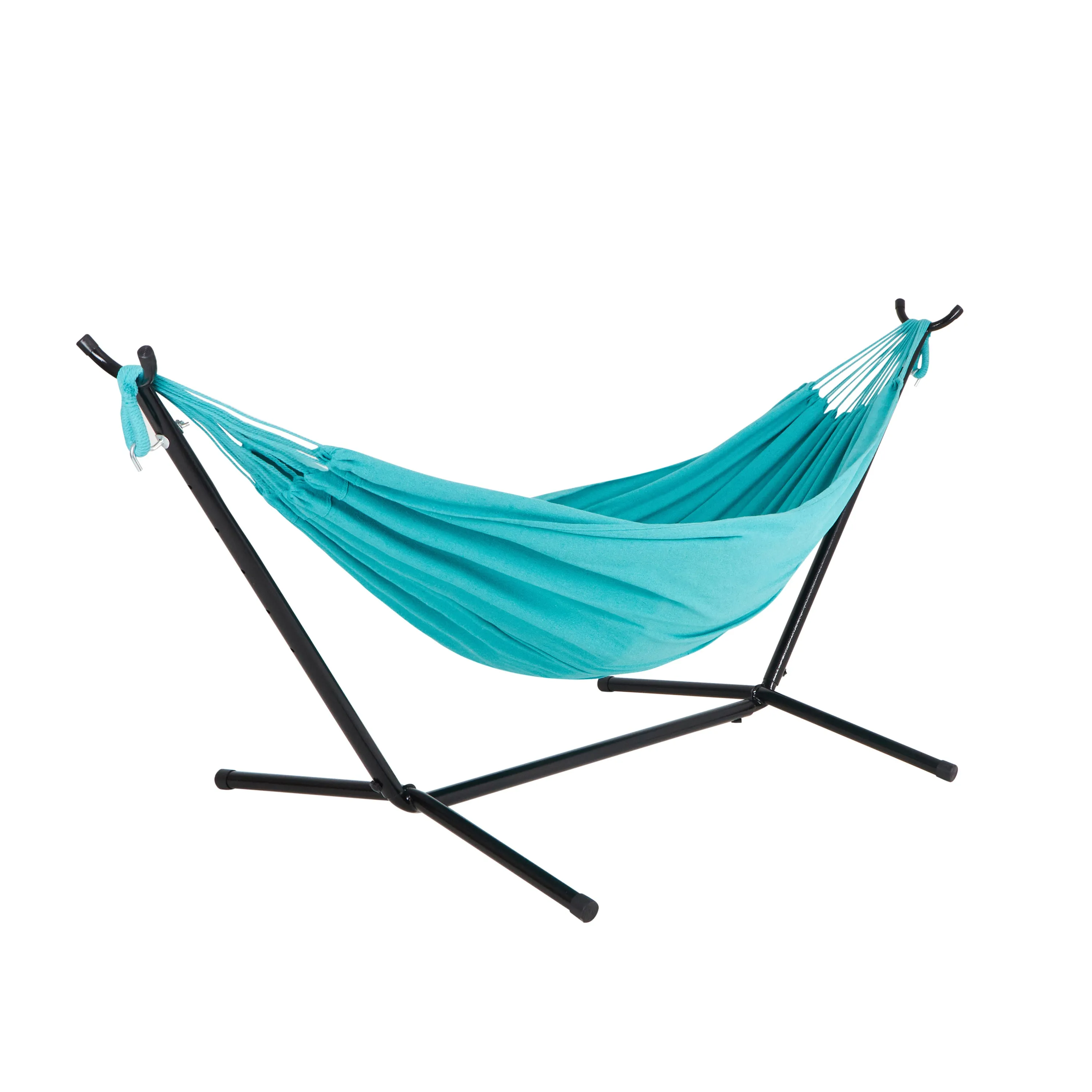 Hammock & Built-in Stand w/ Carrying Case & Hanging Hardware | 60-in. Wide | 400 Lb. Capacity