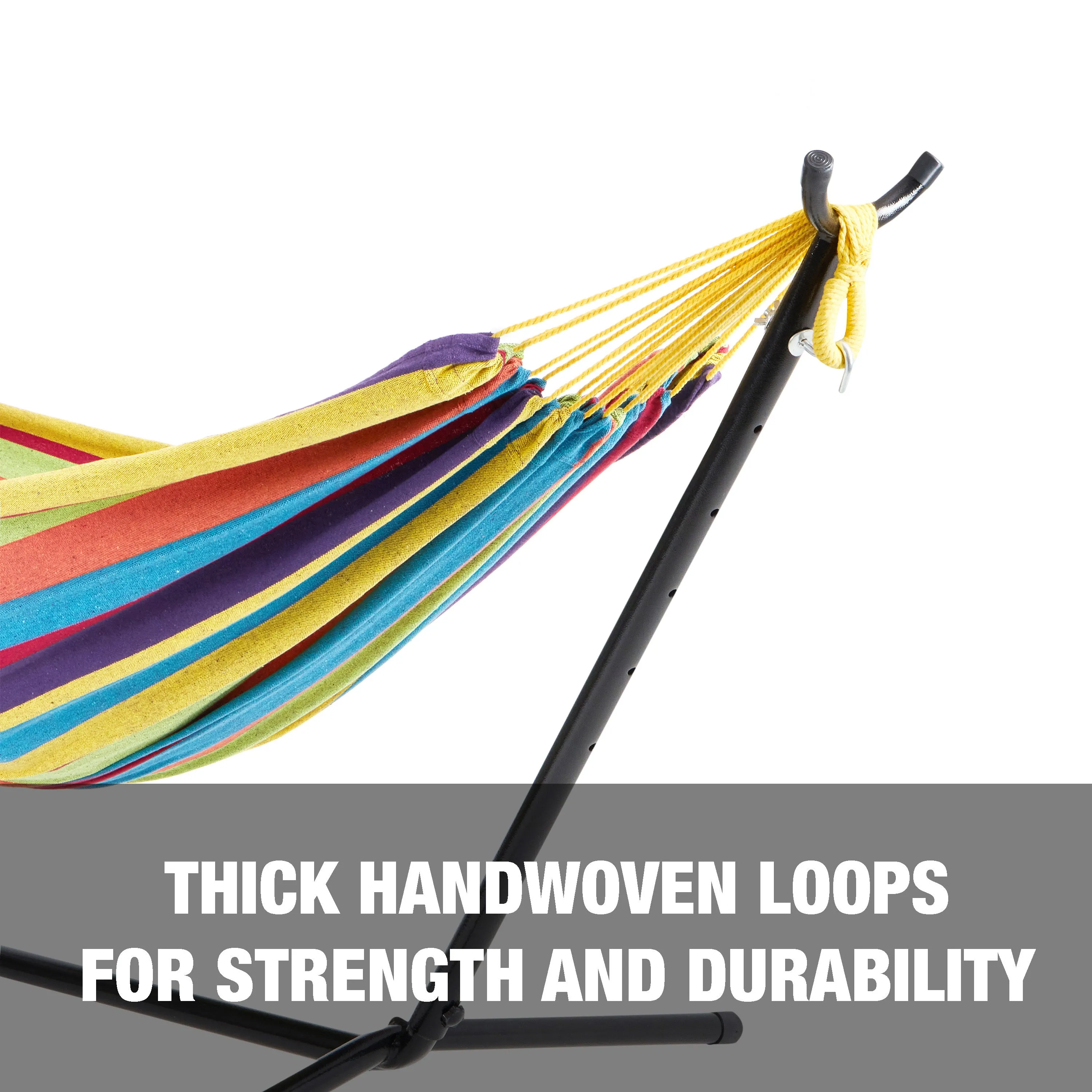 Hammock & Built-in Stand w/ Carrying Case & Hanging Hardware | 60-in. Wide | 400 Lb. Capacity