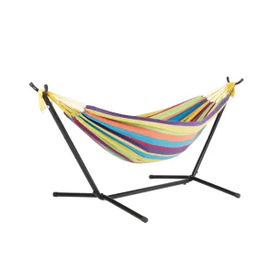 Hammock & Built-in Stand w/ Carrying Case & Hanging Hardware | 60-in. Wide | 400 Lb. Capacity