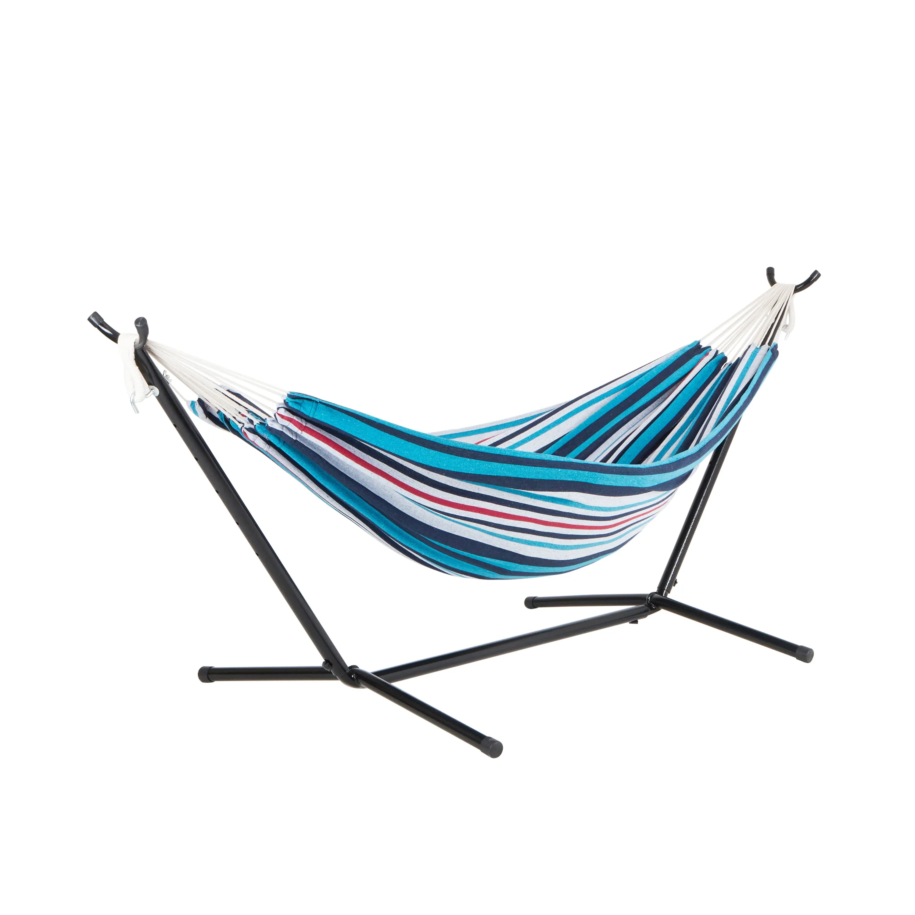 Hammock & Built-in Stand w/ Carrying Case & Hanging Hardware | 60-in. Wide | 400 Lb. Capacity