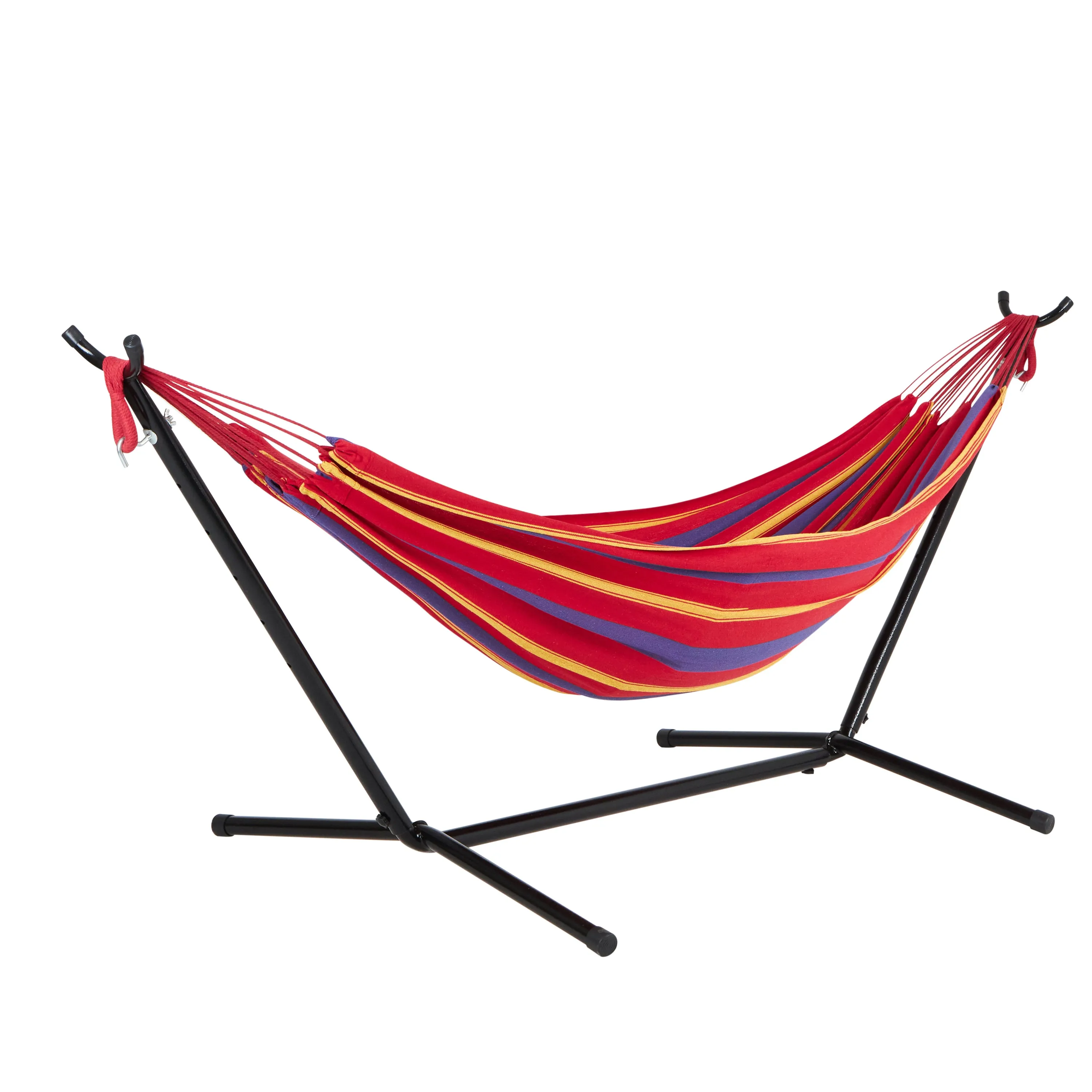Hammock & Built-in Stand w/ Carrying Case & Hanging Hardware | 60-in. Wide | 400 Lb. Capacity