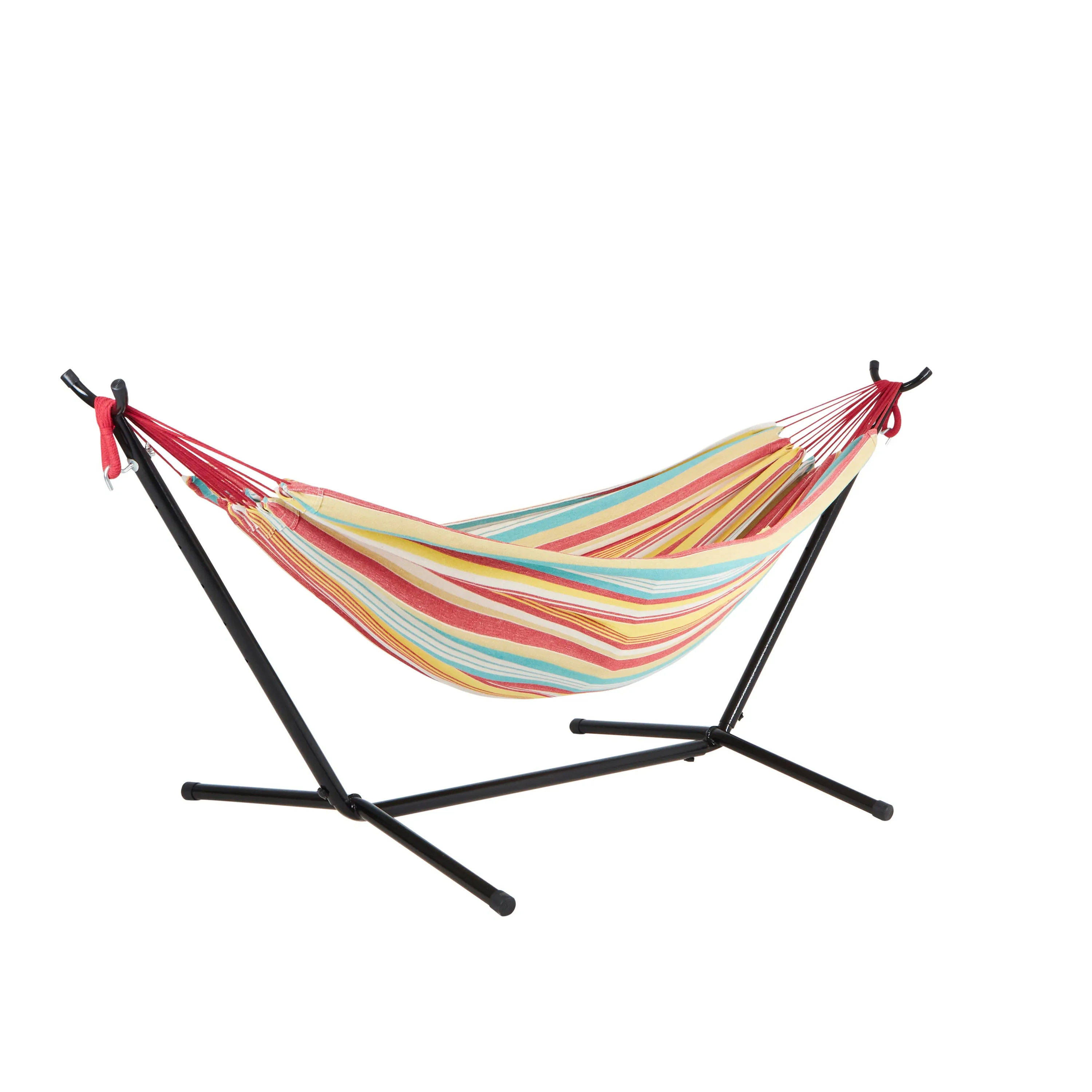 Hammock & Built-in Stand w/ Carrying Case & Hanging Hardware | 60-in. Wide | 400 Lb. Capacity