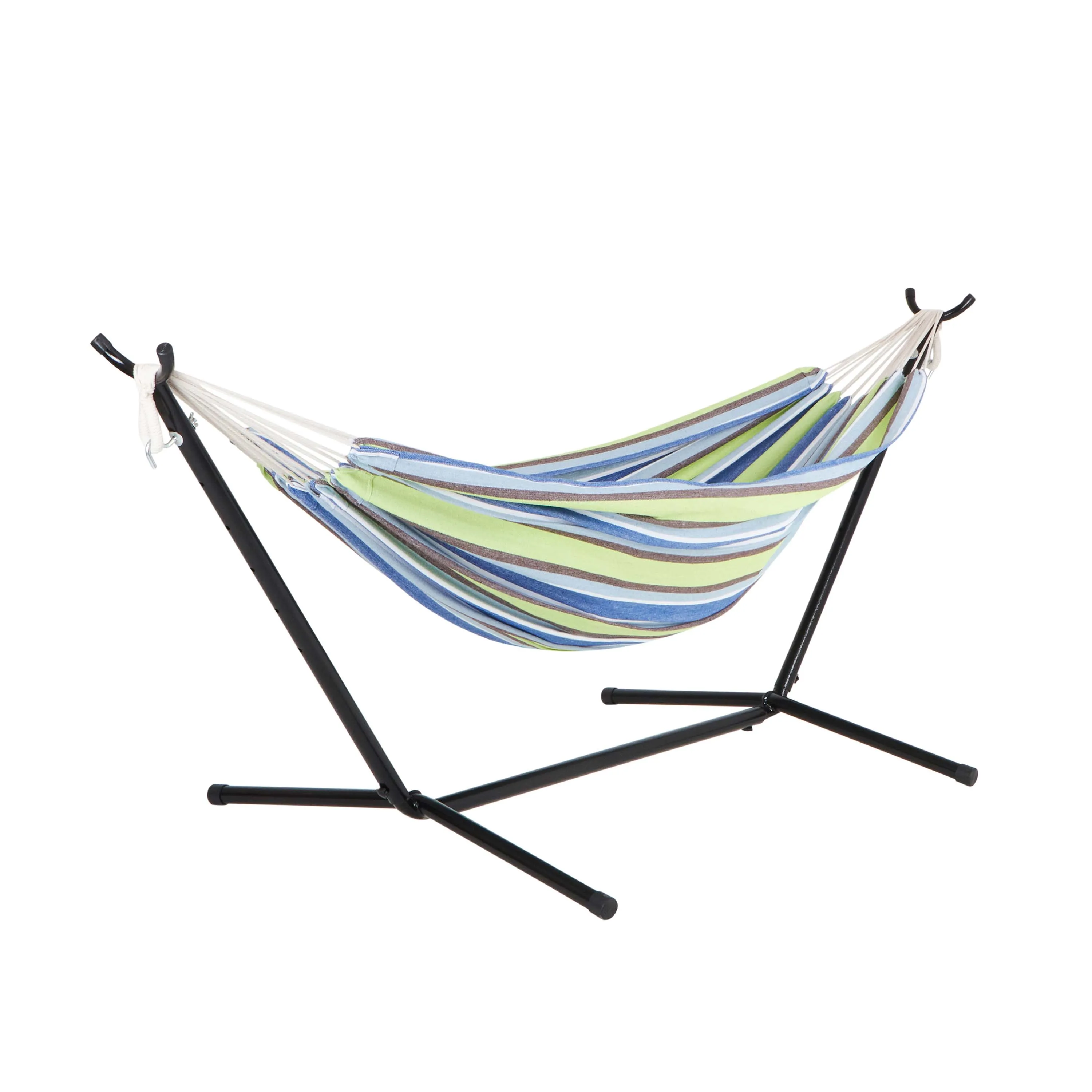 Hammock & Built-in Stand w/ Carrying Case & Hanging Hardware | 60-in. Wide | 400 Lb. Capacity