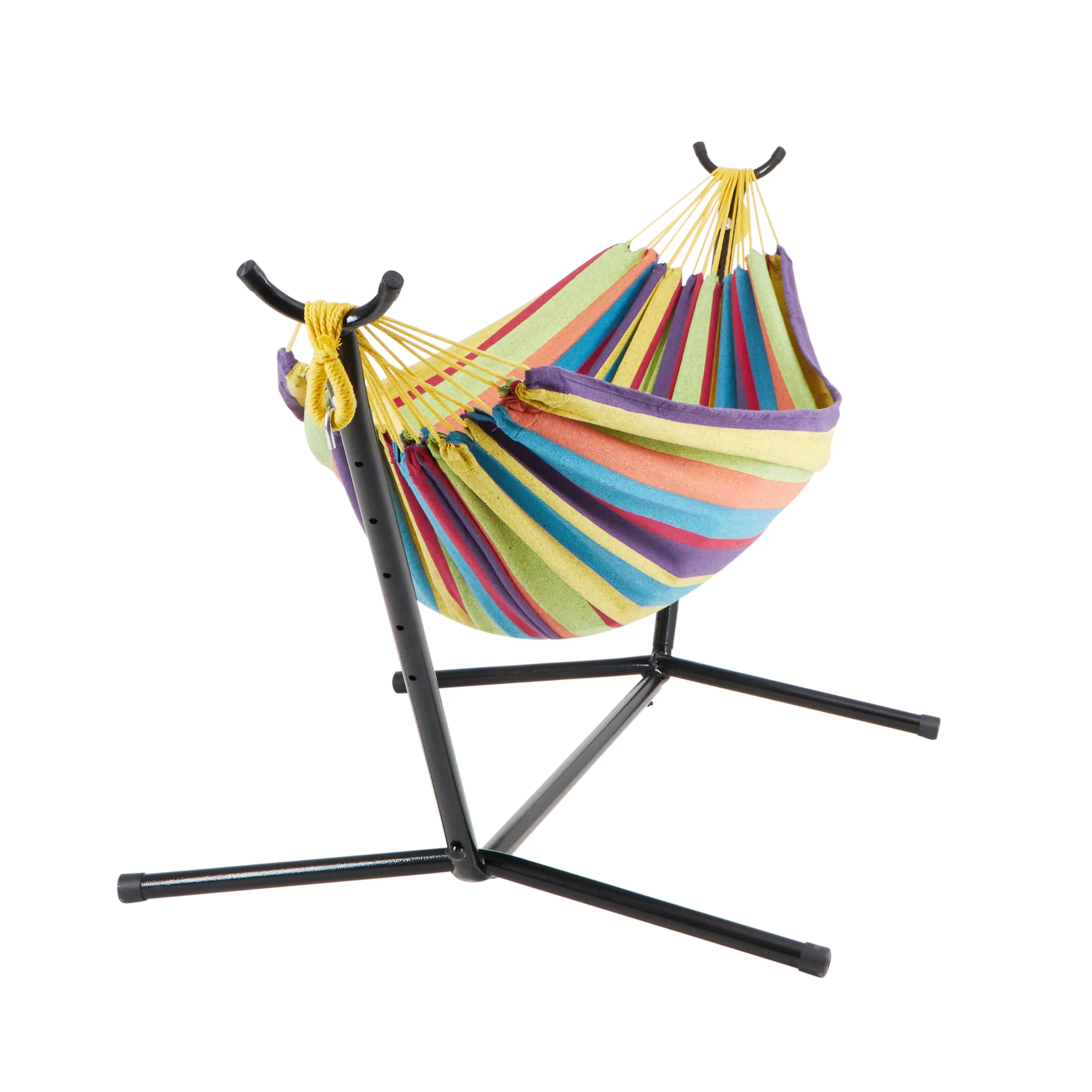 Hammock & Built-in Stand w/ Carrying Case & Hanging Hardware | 60-in. Wide | 400 Lb. Capacity