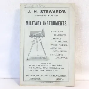 J. H. Steward's Catalogue of Military Instruments (1909)