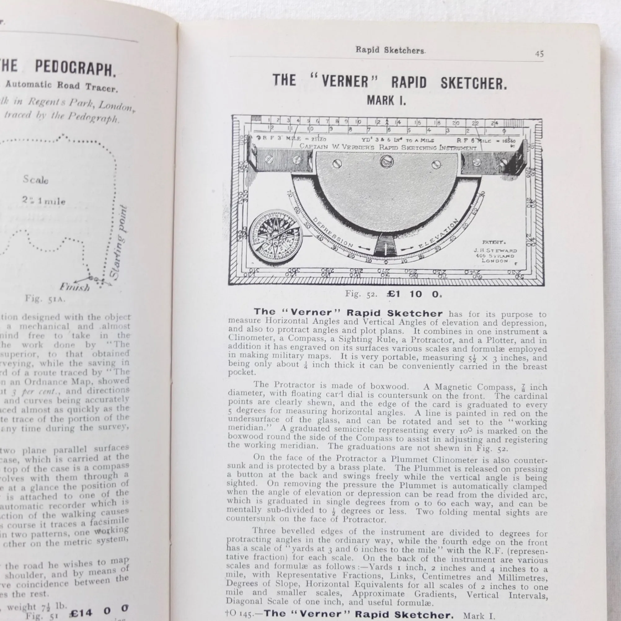 J. H. Steward's Catalogue of Military Instruments (1909)