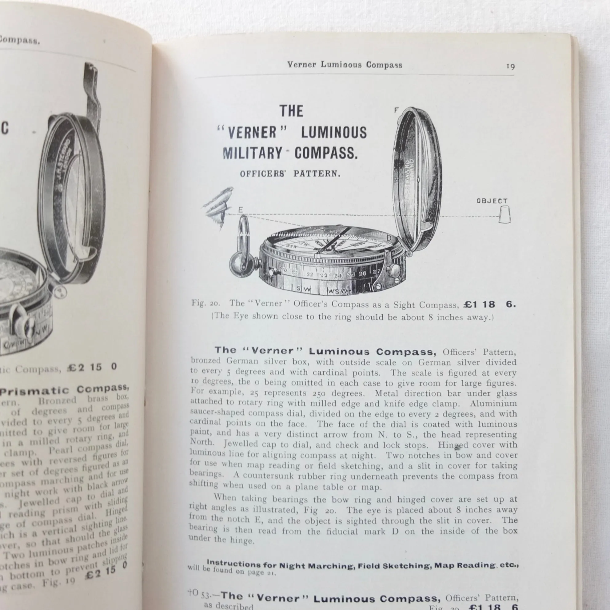 J. H. Steward's Catalogue of Military Instruments (1909)