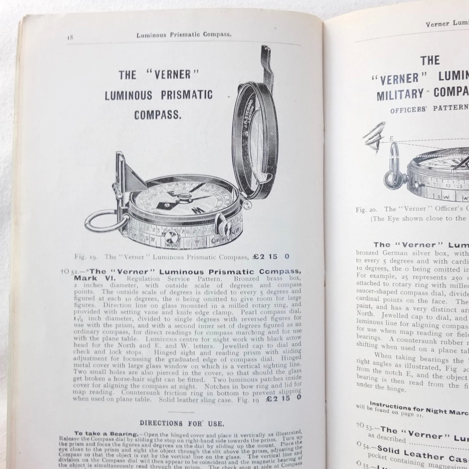 J. H. Steward's Catalogue of Military Instruments (1909)