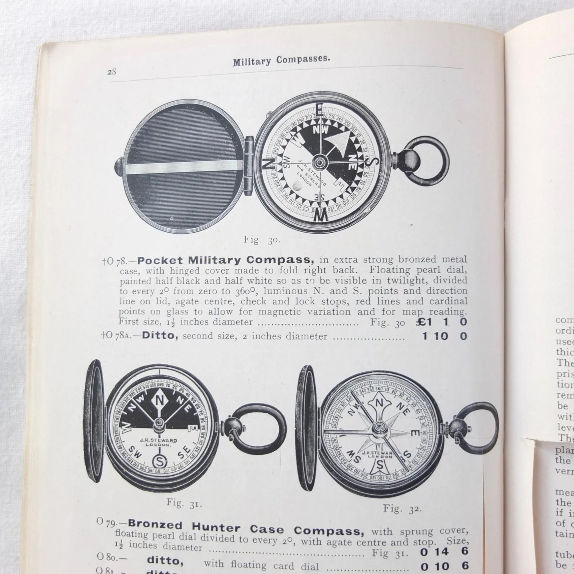J. H. Steward's Catalogue of Military Instruments (1909)