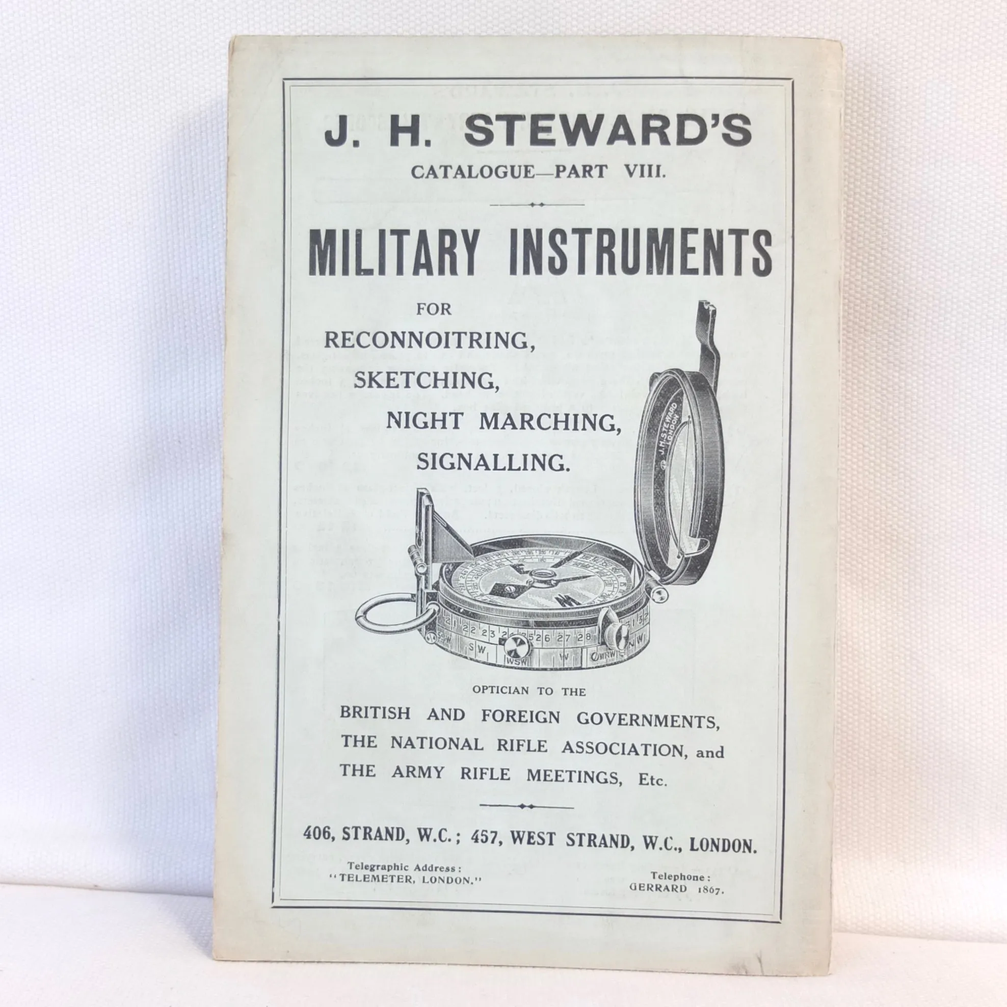 J. H. Steward's Catalogue of Military Instruments (1909)