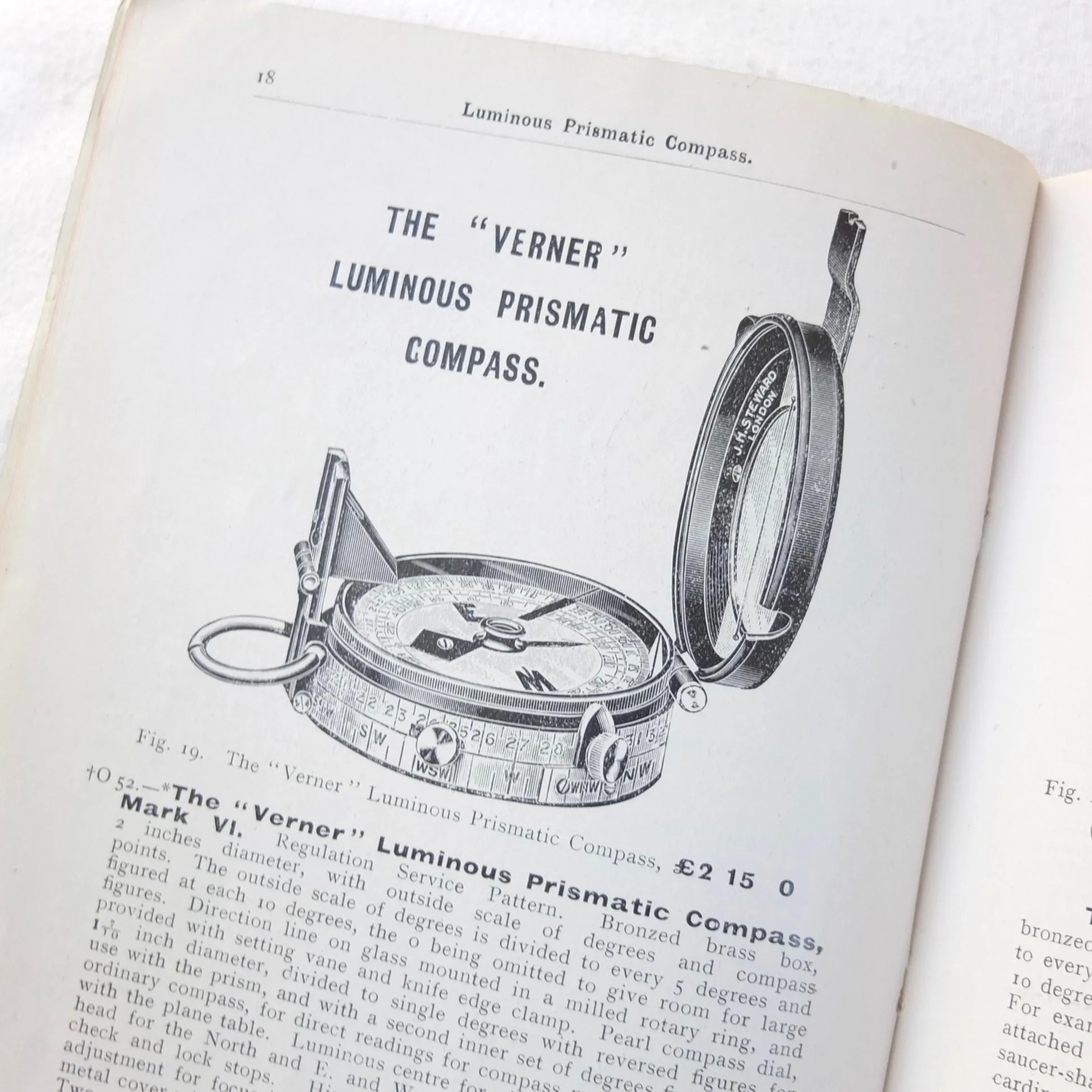 J. H. Steward's Catalogue of Military Instruments (1909)