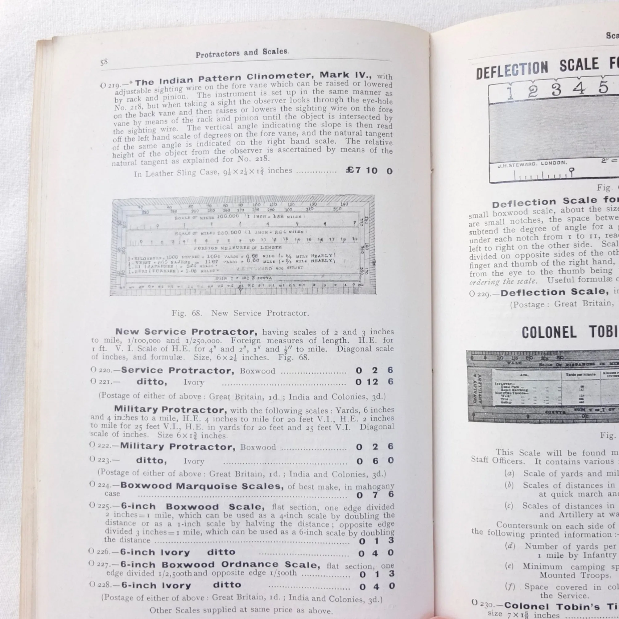 J. H. Steward's Catalogue of Military Instruments (1909)