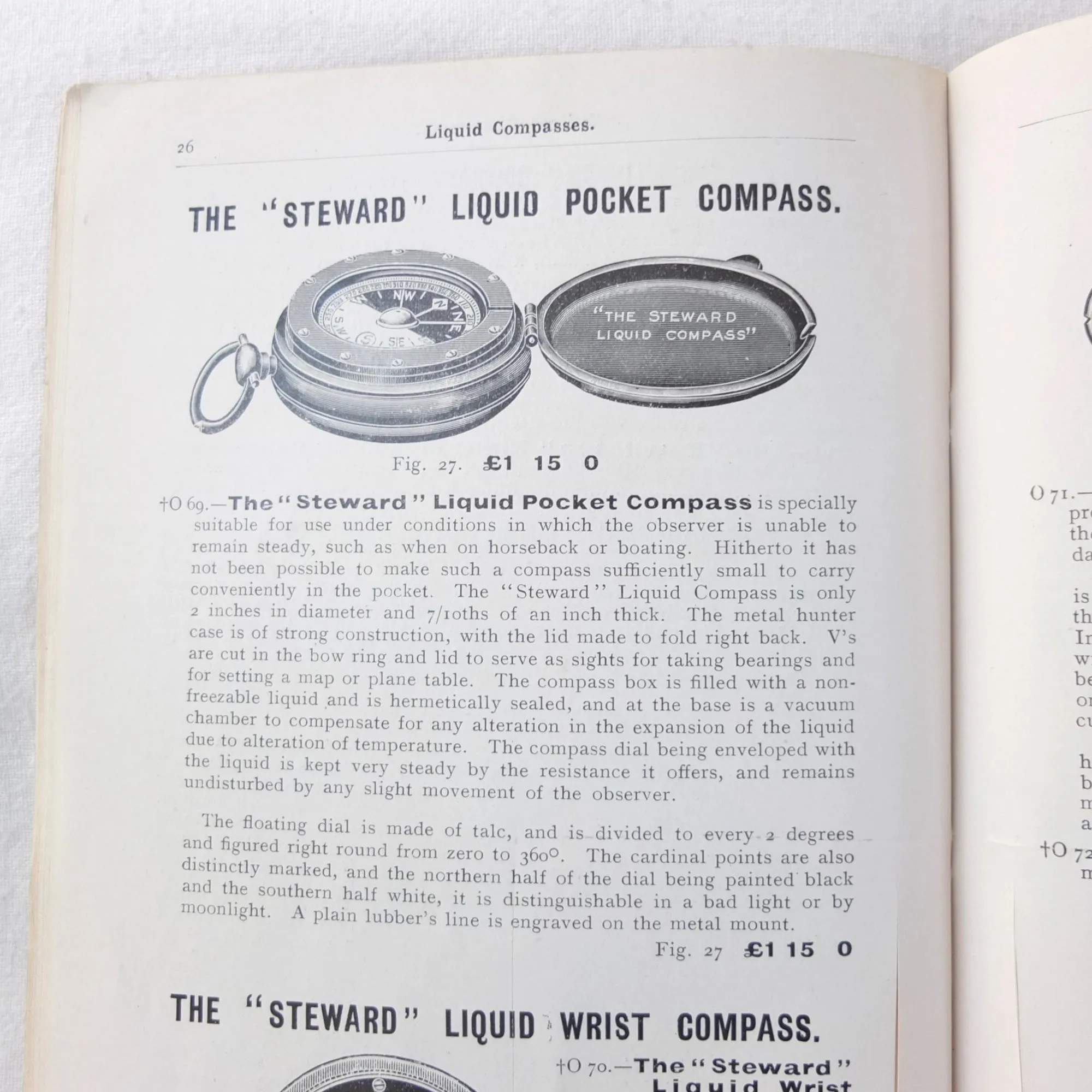 J. H. Steward's Catalogue of Military Instruments (1909)
