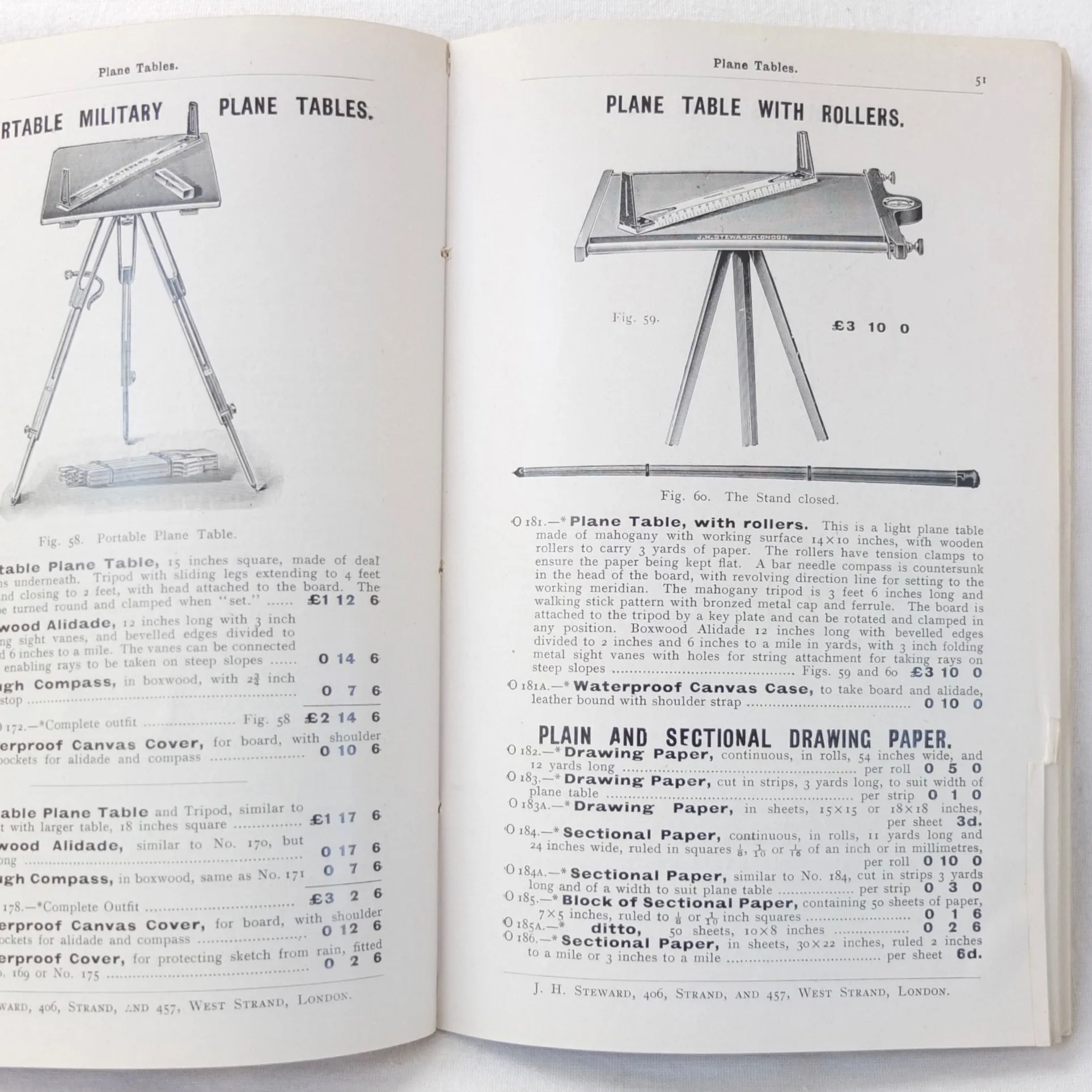 J. H. Steward's Catalogue of Military Instruments (1909)