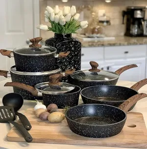 Kitchen Academy Pots and Pans Set Non Stick