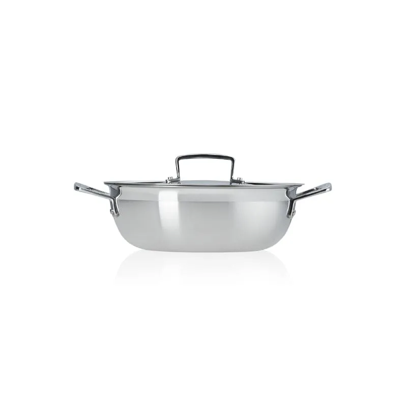 Le Creuset 3 Ply Chef's Casserole 24cm Non-Stick