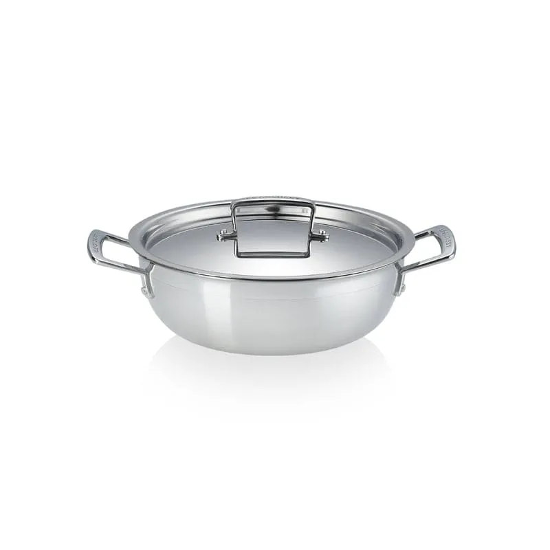 Le Creuset 3 Ply Chef's Casserole 24cm Non-Stick