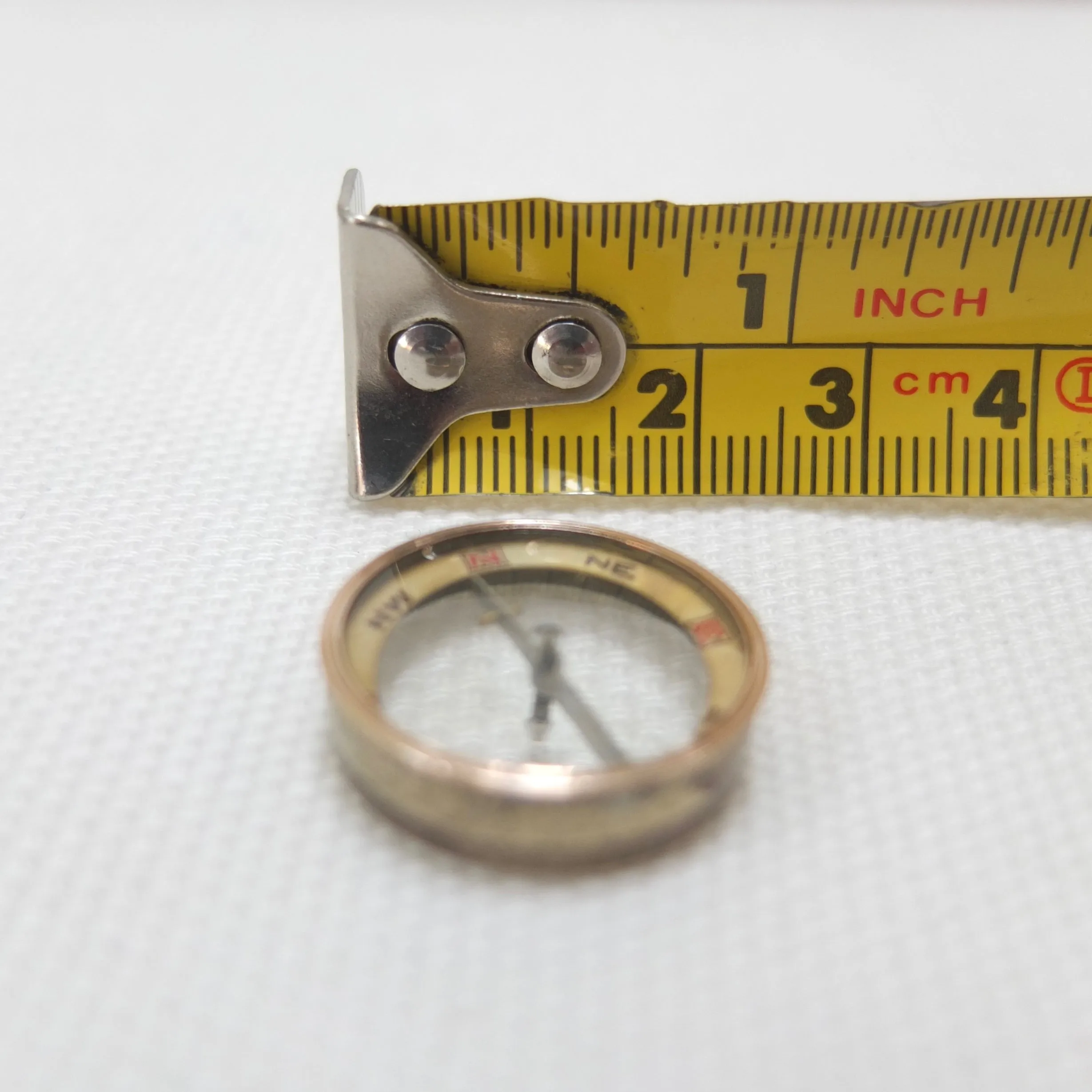 Miniature F. Barker Pebble Lens Compass c.1890