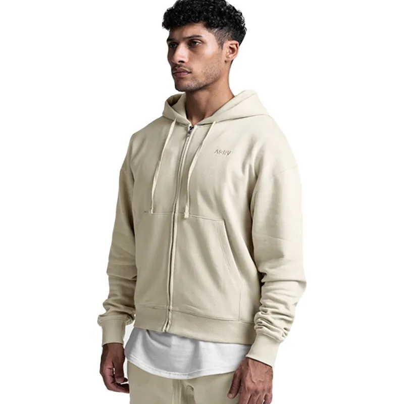 Moisture Wicking Hoodie Embroidered Coat