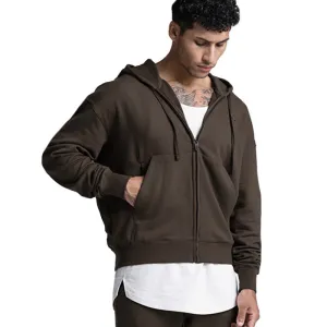 Moisture Wicking Hoodie Embroidered Coat