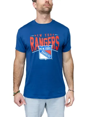 New York Rangers "Full Fandom" Moisture Wicking T-Shirt