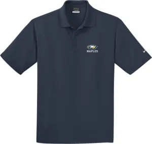 Nike Men's Navy Dri-Fit polo.