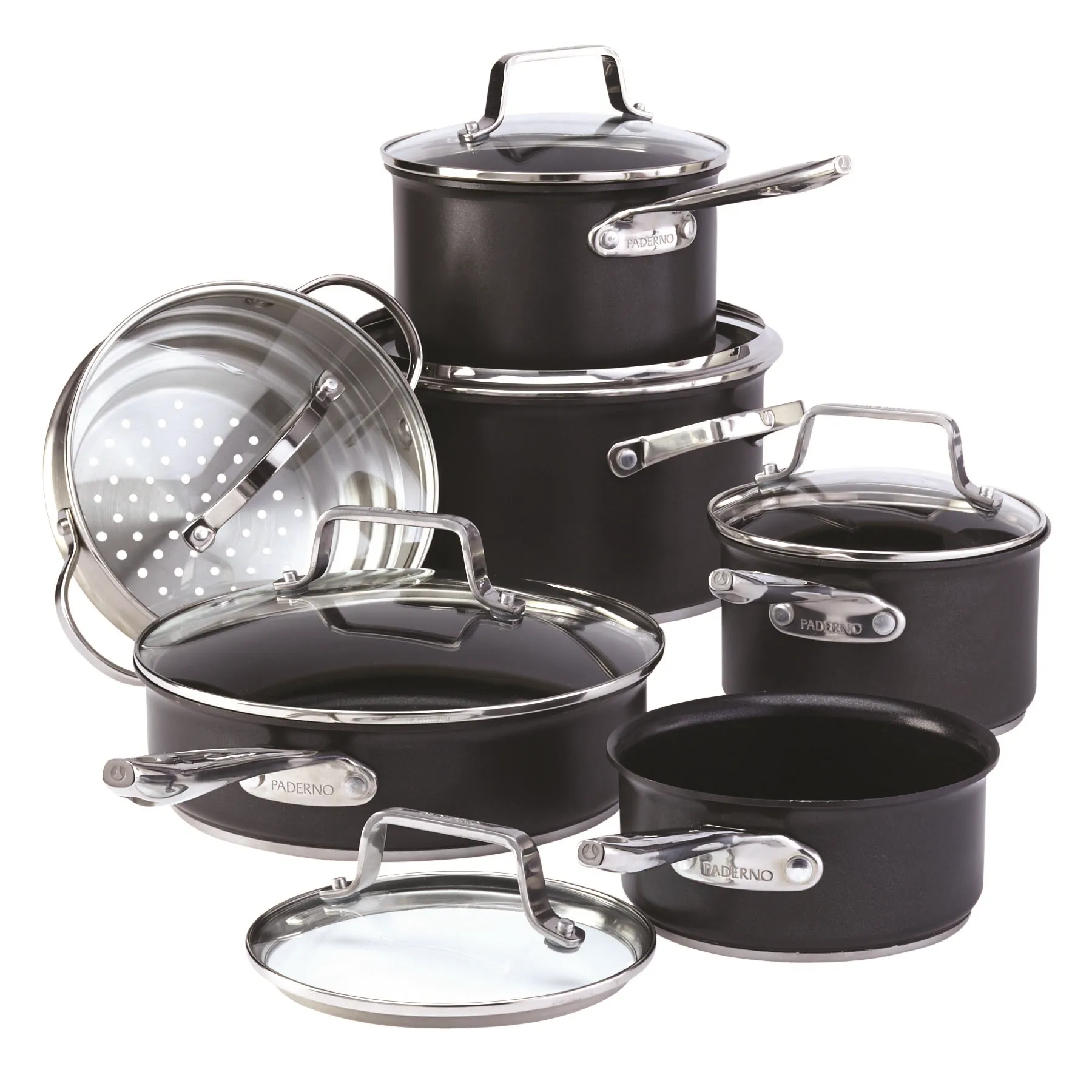 Non-Stick Hard-Anodized Cookset, 12-pc