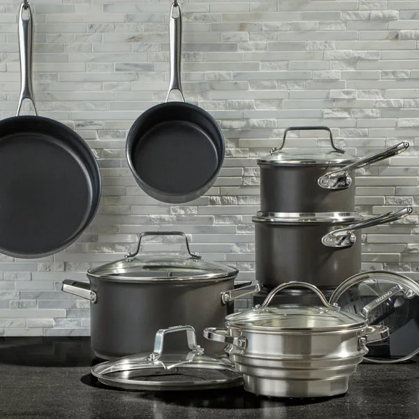 Non-Stick Hard-Anodized Cookset, 12-pc